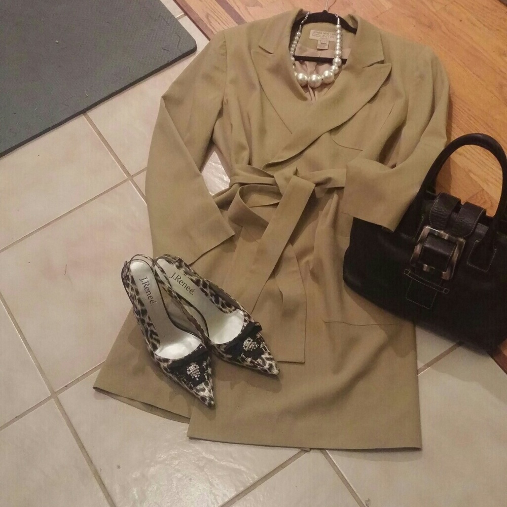 💐JNY Wrap Trench- SALE